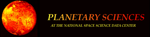 Planetary Sciences at the NSSDC