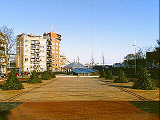 Het Julianaplein in Den Helder.